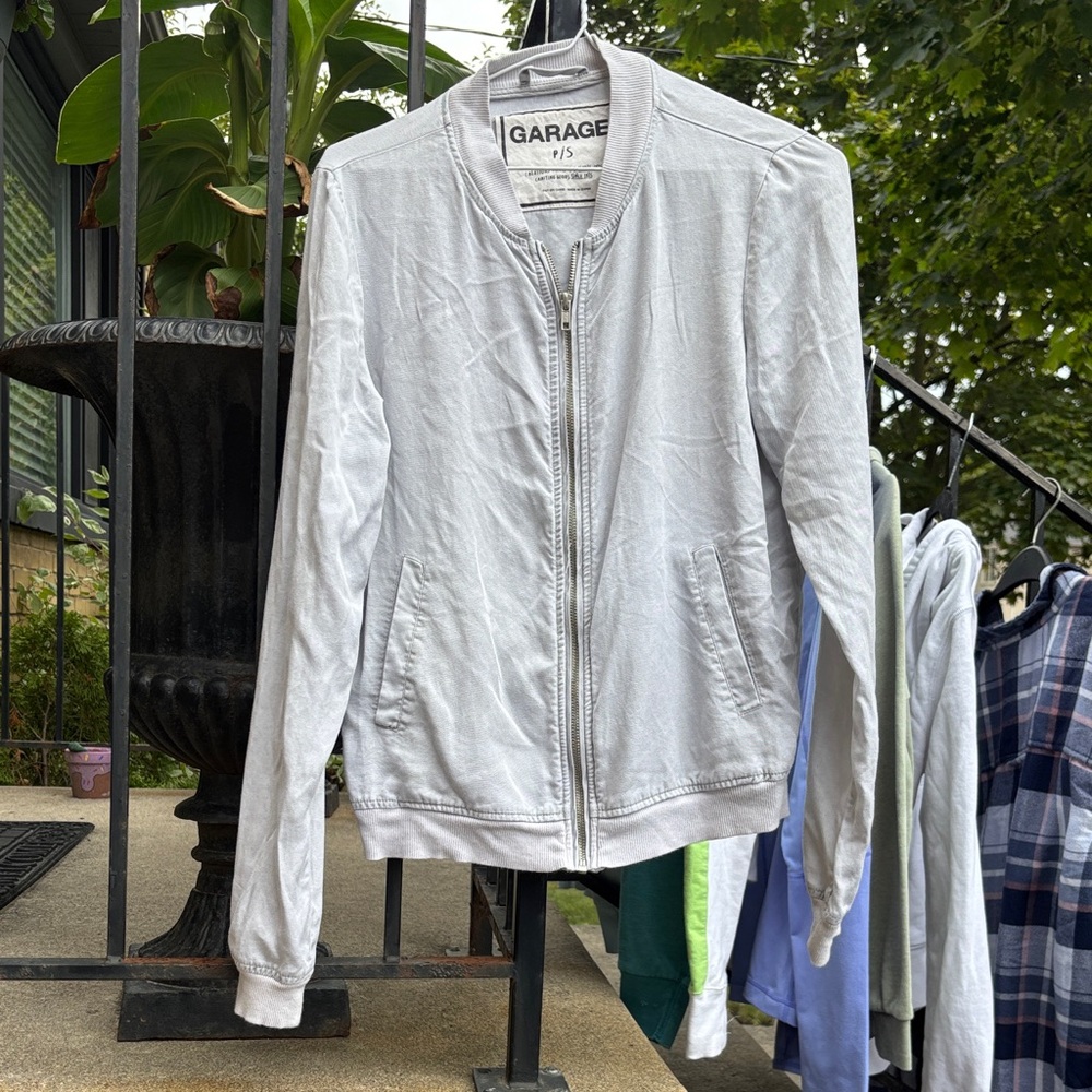 Garage Men's Light Gray Lightweight Jacket